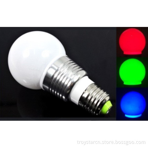 Worldwide distributors wanted color changing led light bulb E27 rgb led bulb with remote controller 3-10W is available